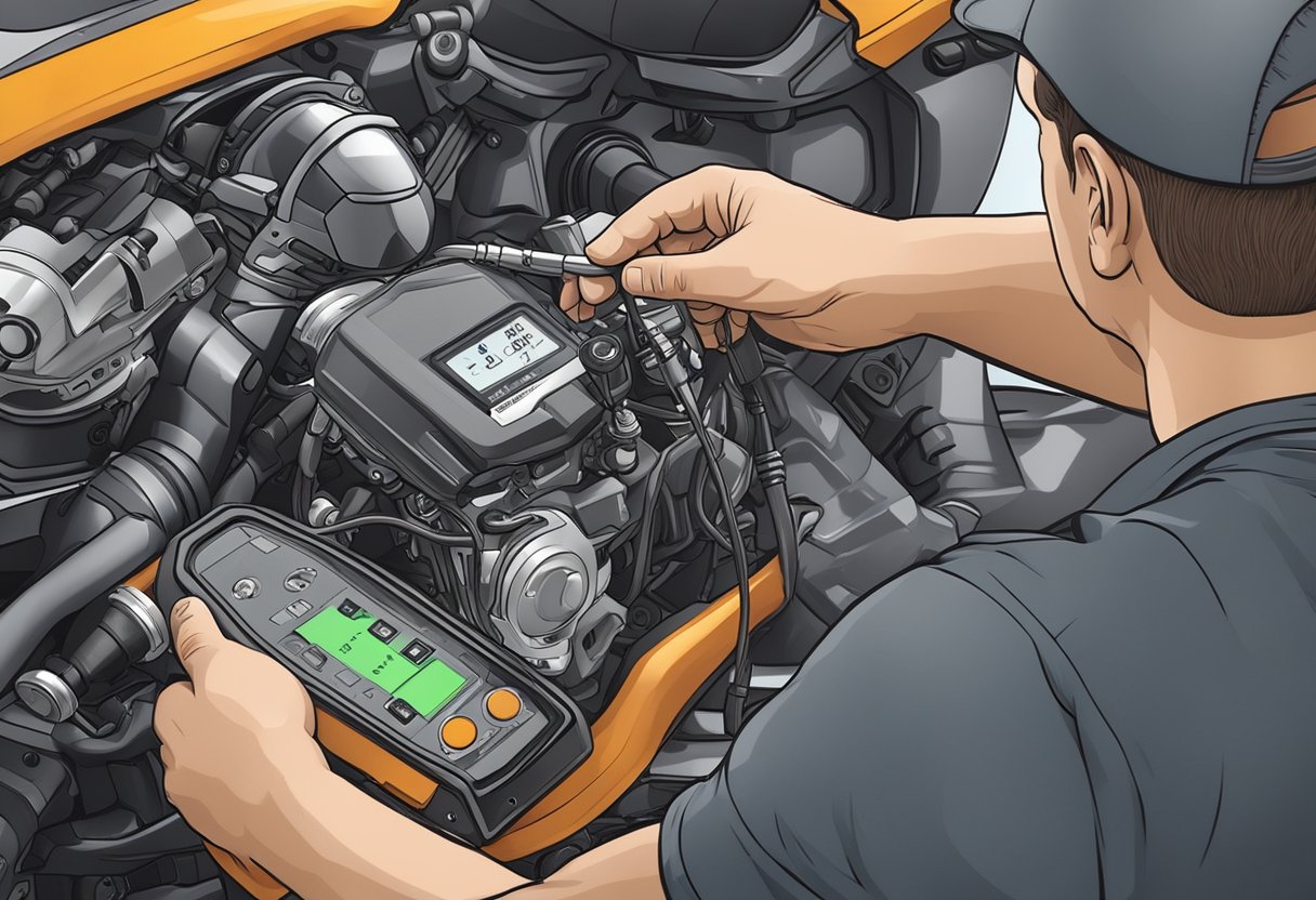 Throttle Position Sensor Navigating Error Code P1122 on Motorcycles