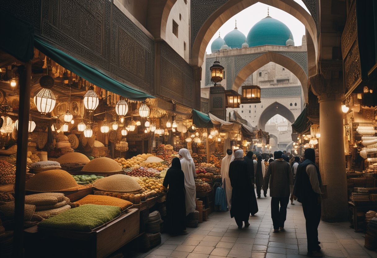 Grand bazaars of the Middle East 