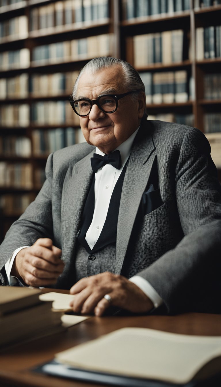 Mario Puzo's early life and career are depicted through a series of significant events and achievements, showcasing his rise to success as a renowned author