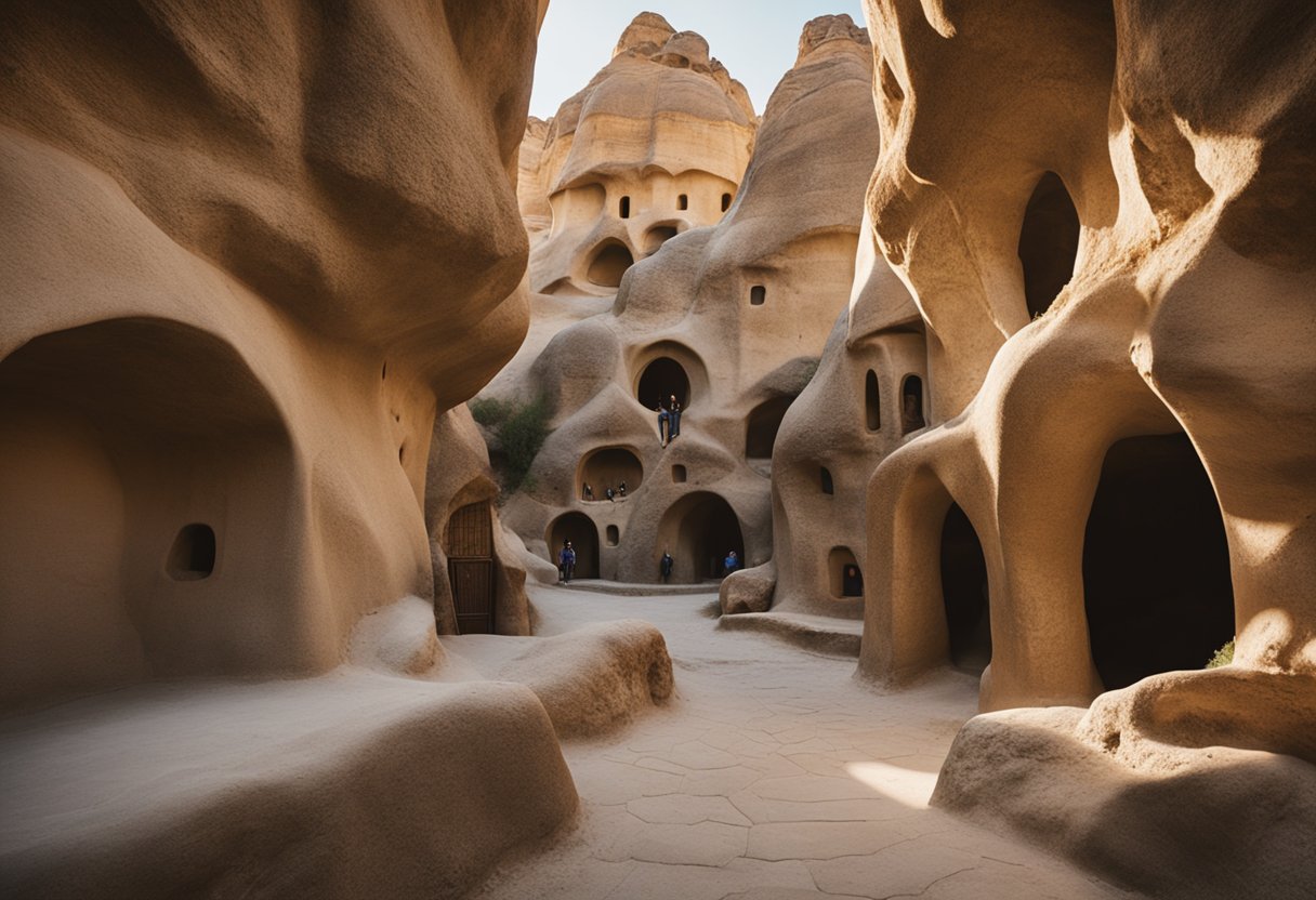 underground cities of Cappadocia
Ancient tunnels wind through the rocky landscape, revealing intricate chambers and passageways. The underground cities of Cappadocia hold a rich history waiting to be unearthed