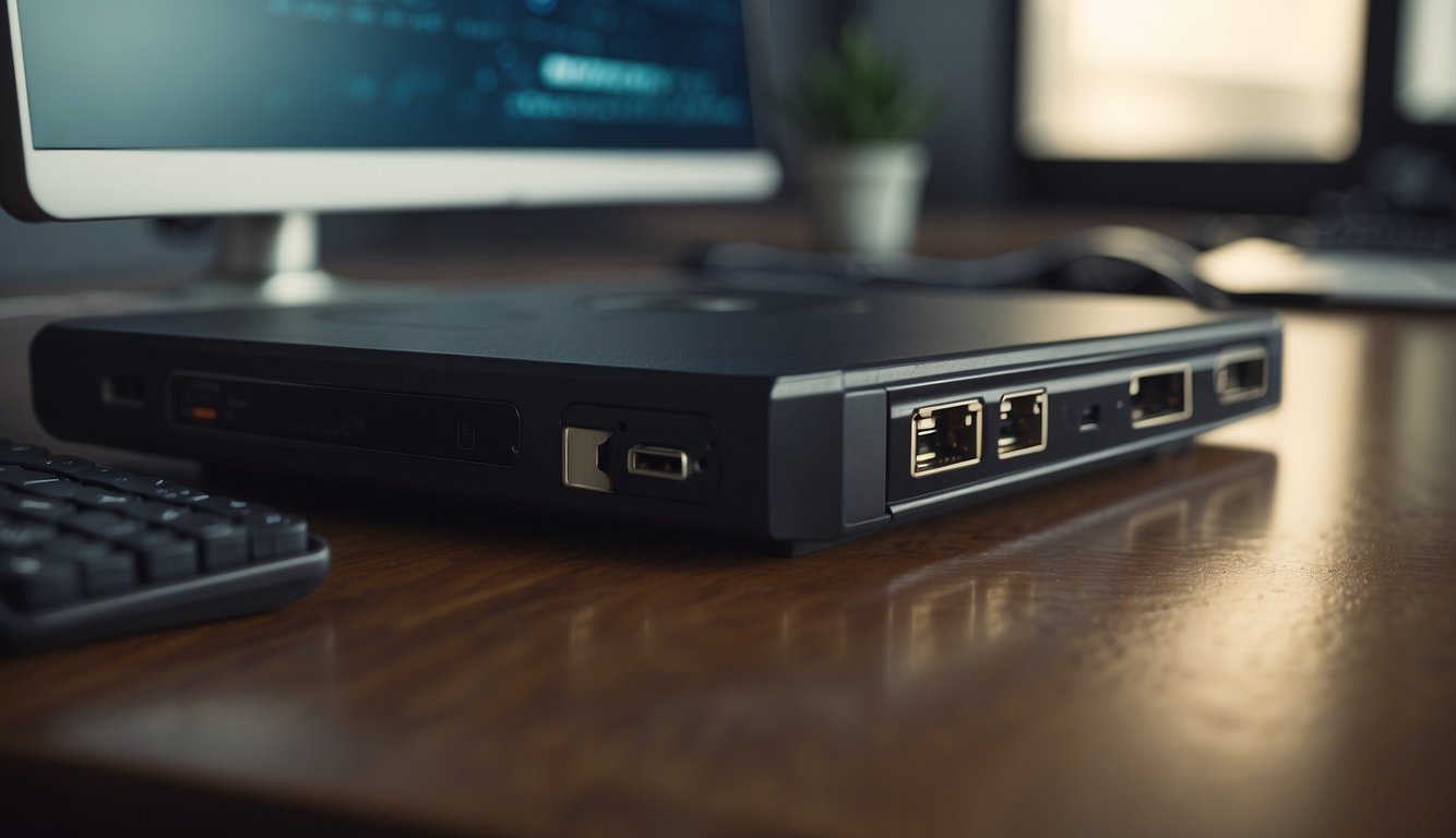 The USB root hub springs to life, jolting the dormant computer awake
