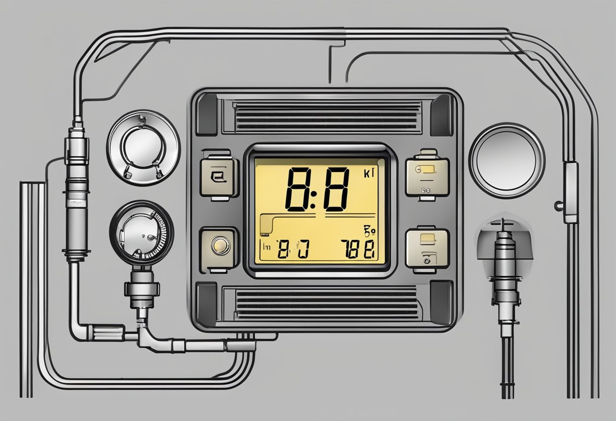 A motorcycle dashboard displays the P0522 error code.

The engine oil pressure sensor shows low voltage