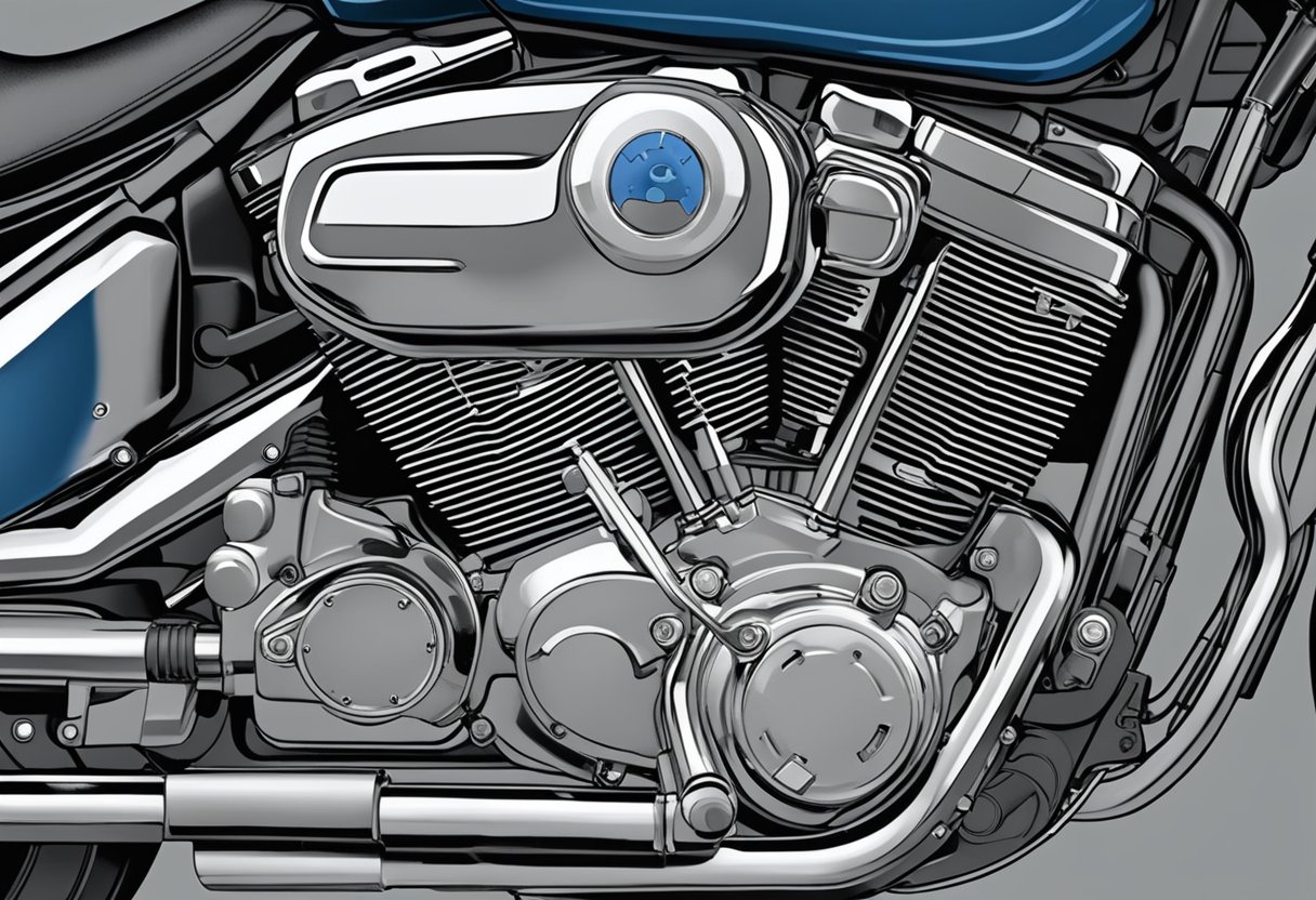 A motorcycle's EVAP system vent valve/solenoid circuit error code P0449