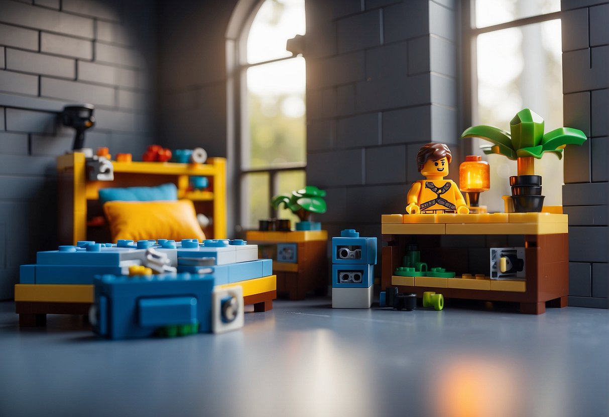 Beds in Lego Fortnite heal players and act as respawn points. They provide a safe place for players to rest and recover during the game