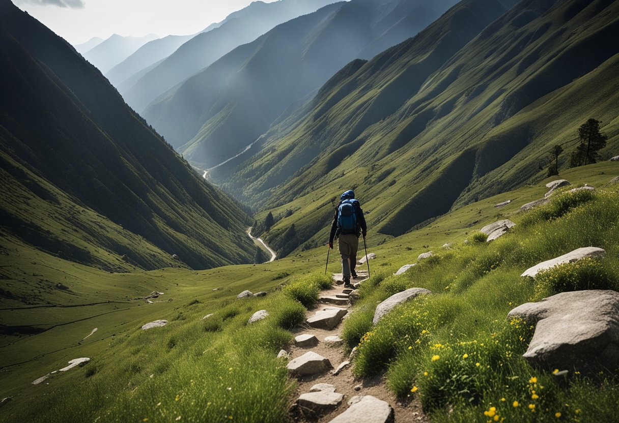 The steep terrain of Mushkpuri trek challenges hikers, while the gentle slopes of Miranjani trek offer a more manageable ascent