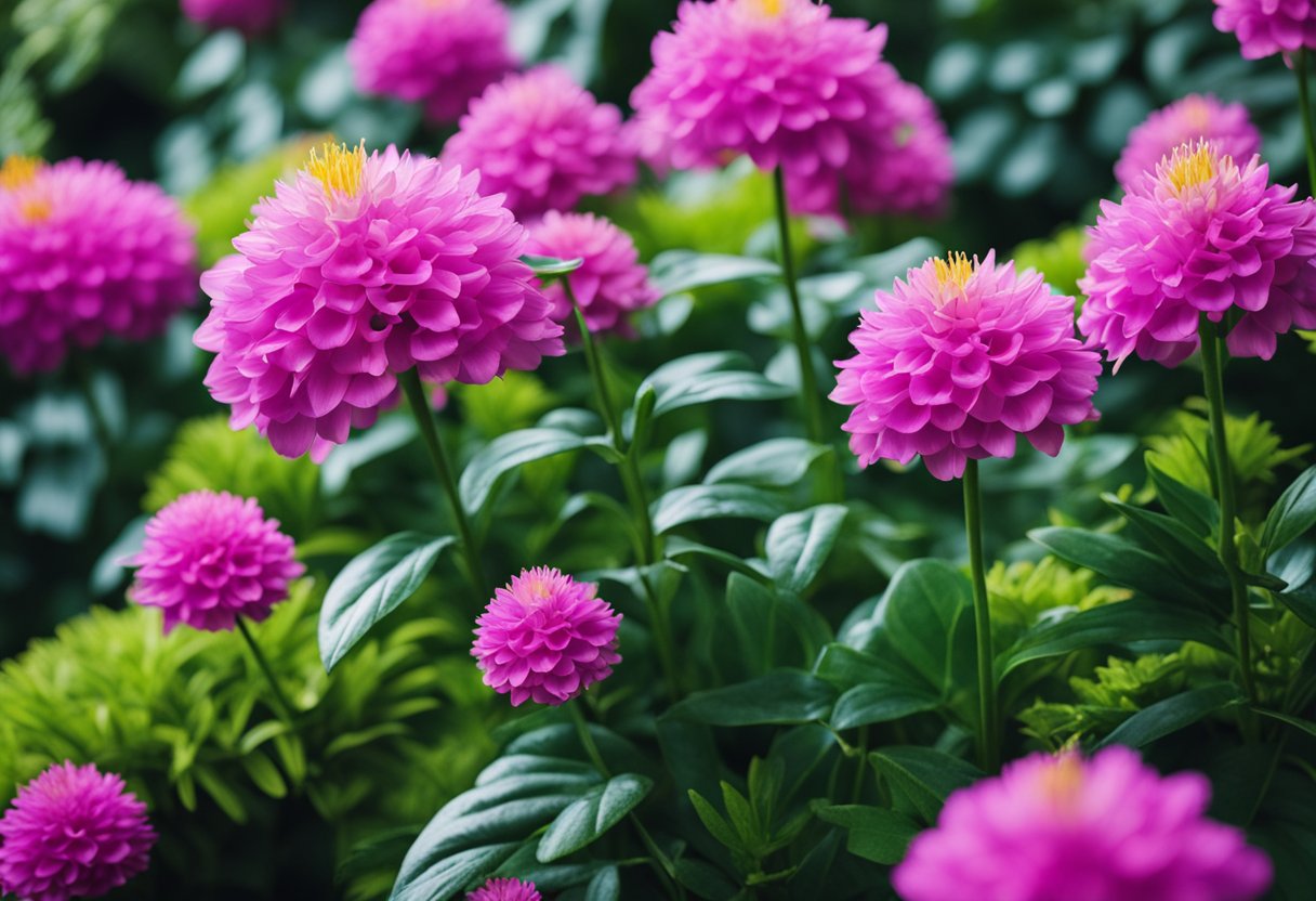 Lush greenery and vibrant blooms fill the scene, showcasing the top 10 most expensive plants in the world. The luxurious and exotic flora exudes opulence and beauty