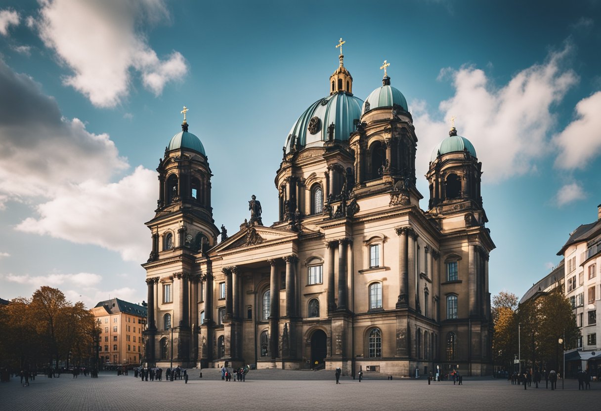 Lebendige katholische Kirchen in Berlin, Deutschland, zeugen von vielfältigen kulturellen Einflüssen und einem starken Sinn für Gemeinschaft
