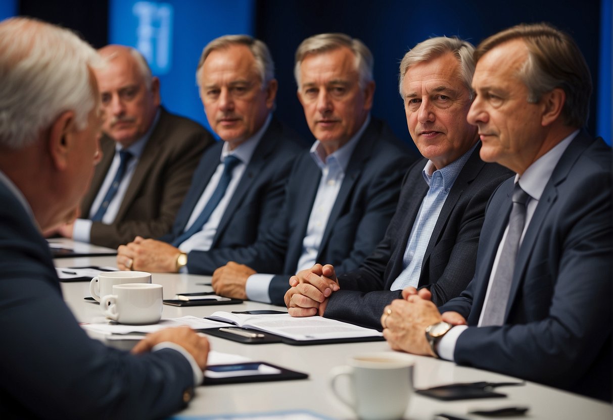 A group of UK and European space industry leaders meet to discuss the impact of Brexit on collaboration and security concerns
