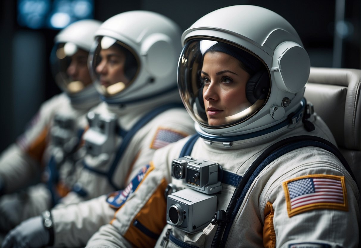 Astronauts utilize wearable tech to communicate and enhance operational efficiency in space. Devices and sensors are integrated into their suits, allowing for seamless data transmission and improved task performance