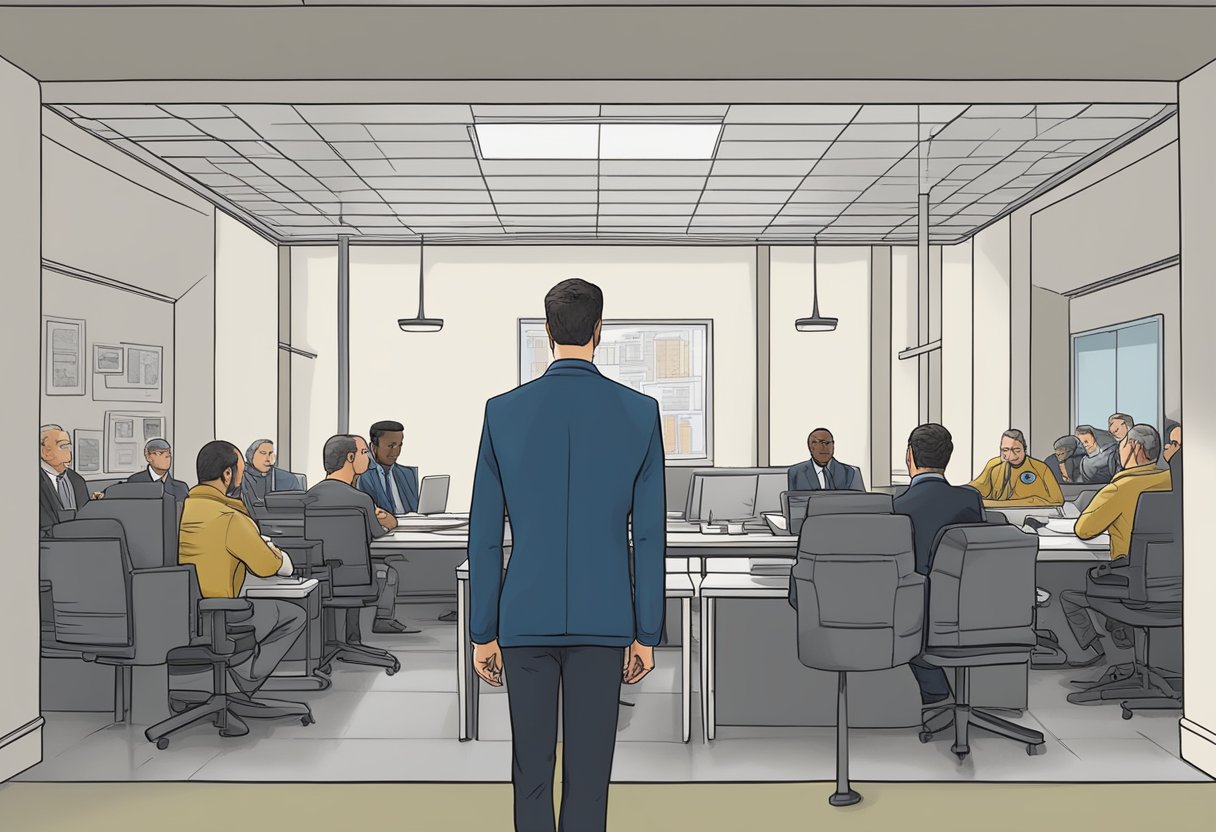 A person being involuntarily interned under a new public safety law, facing challenges and impacts