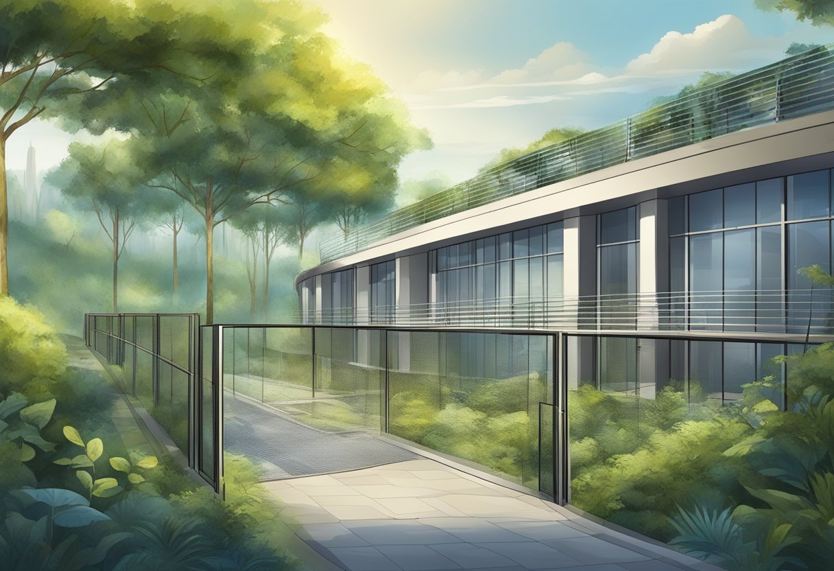 A protected area for companies, showing legal compliance and regulations