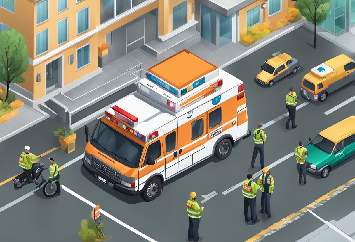 An organized ambulance service for businesses with efficient control and management