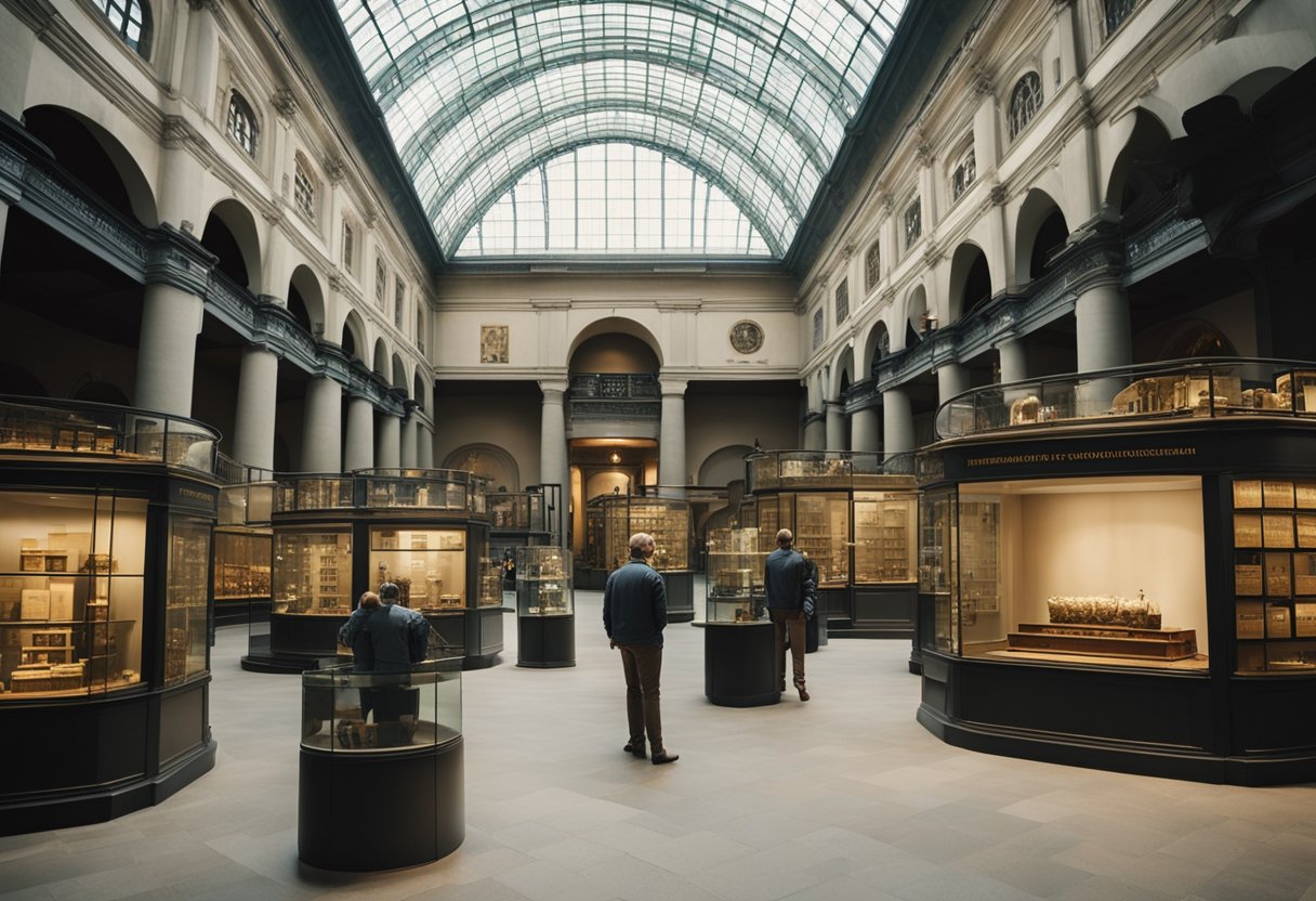 Das Deutsche Historische Museum in Berlin zeigt Artefakte und Exponate aus verschiedenen Epochen der deutschen Geschichte