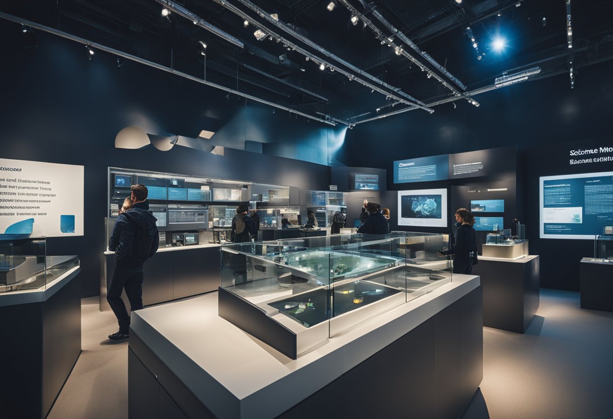The science museum in Berlin showcases interactive exhibits and diverse collections