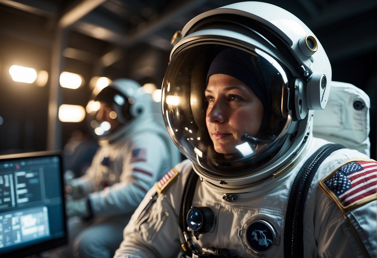 Astronauts use wearable tech in space. Companies improve space missions