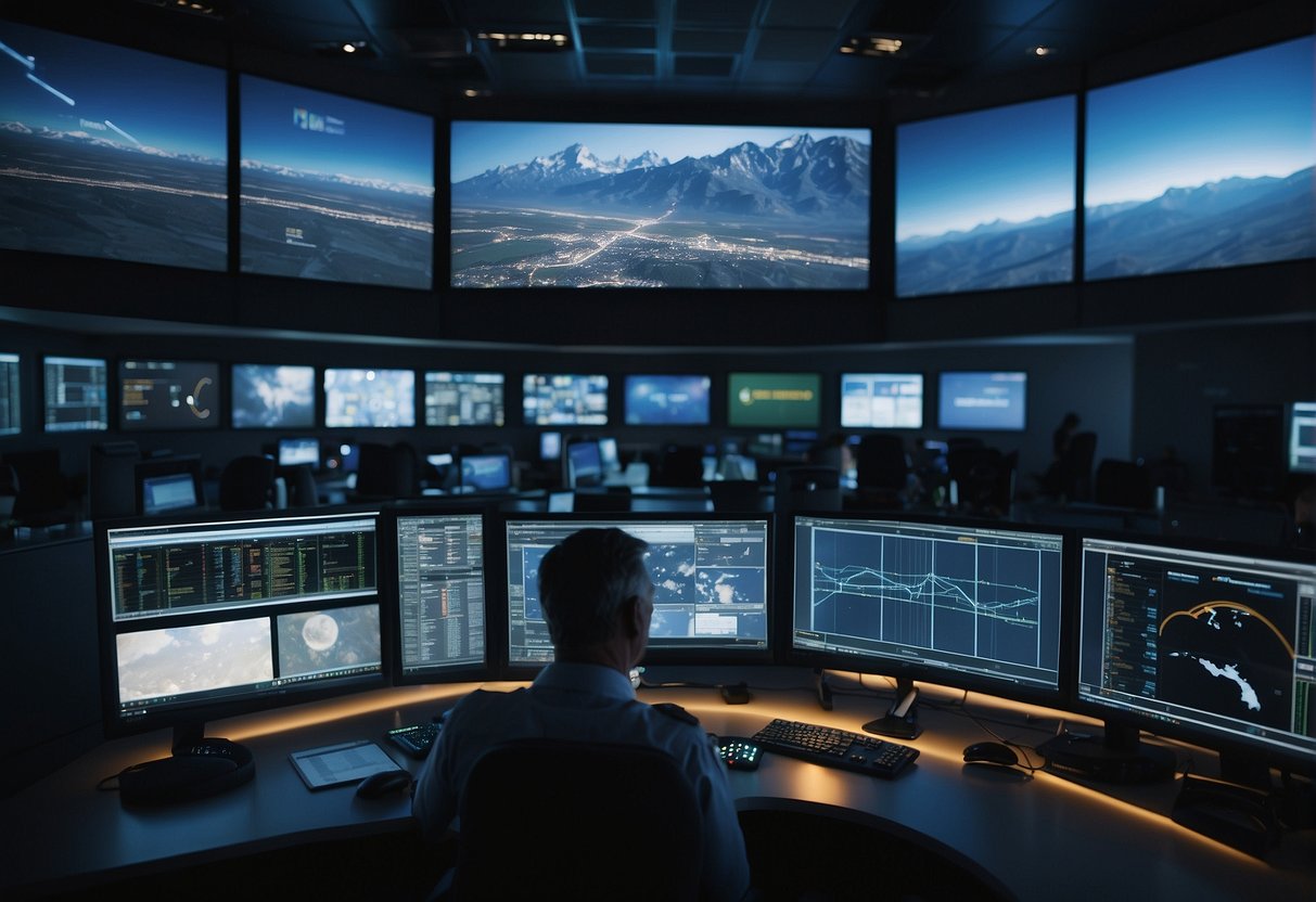 Ground Control software providers monitor and manage missions from Earth's control center