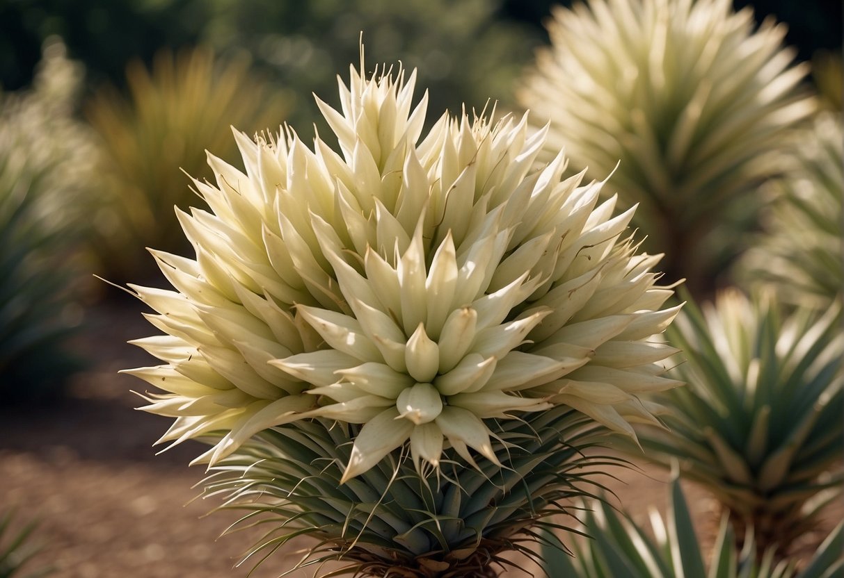 The yucca plants receive pollination and protection from yucca moths