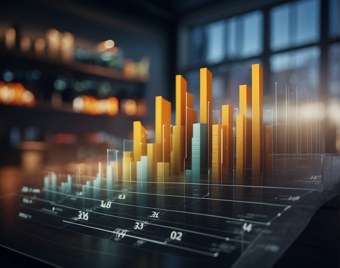 A bar graph showing the influence of sectors on IT salaries in Norway in 2023