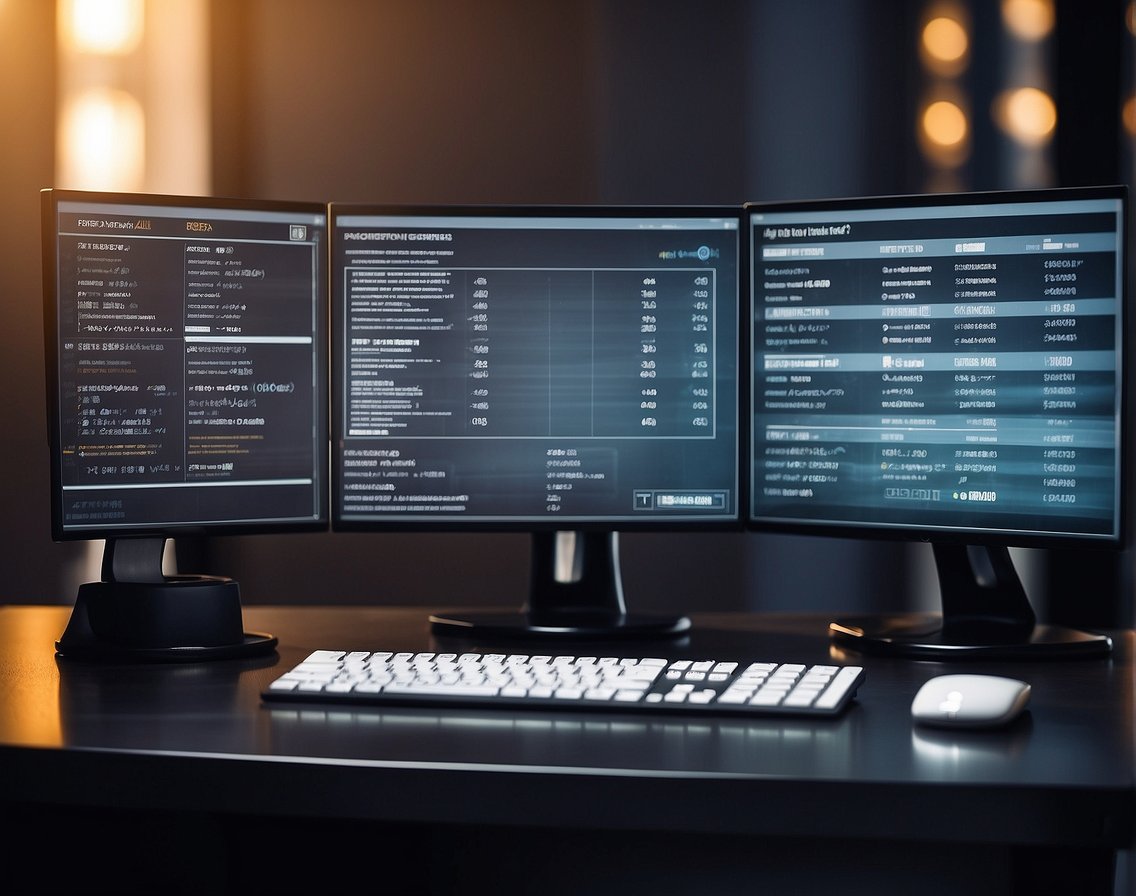 A computer screen displaying a job listing with attractive benefits and competitive advantages for IT professionals