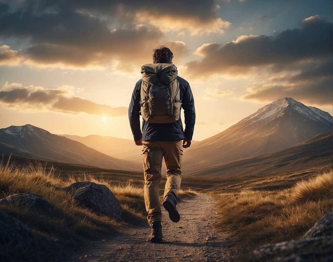 A person navigating through a challenging environment with limited access to IT expertise