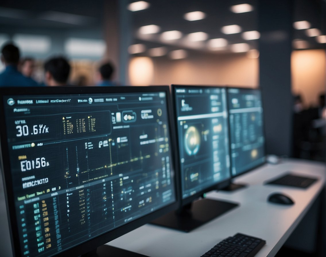 A computer screen displaying various IT recruitment tests and assessments