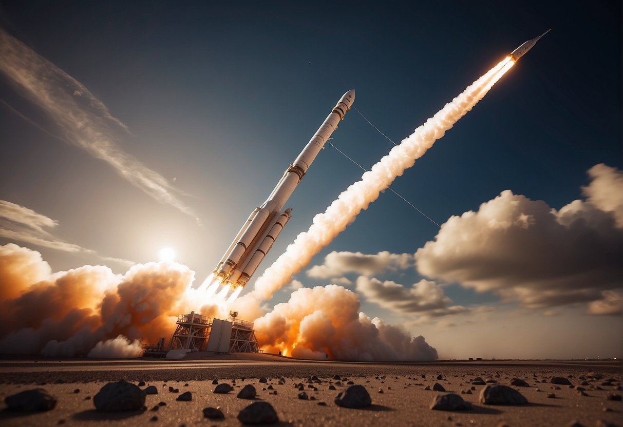 The Electron Rocket soars into the sky, carrying small satellites into space. Its successful launches mark a new era in commercial space exploration