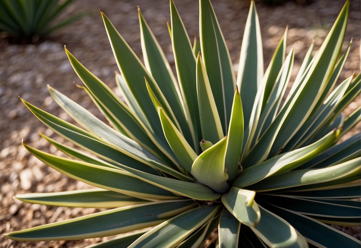 The yucca plant's trunk softens due to overwatering, root rot, or pest infestation. The leaves may wilt and turn yellow