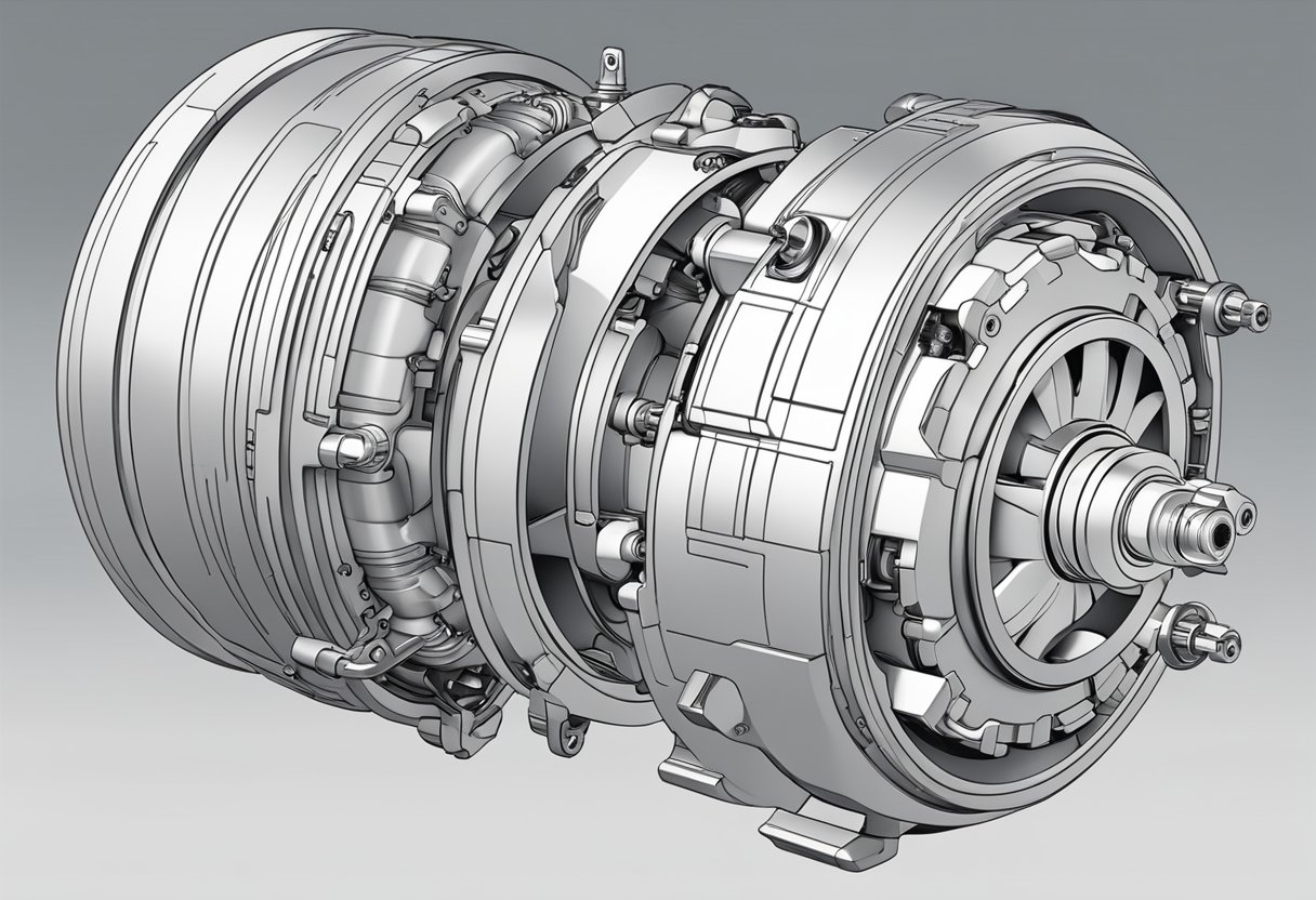 The torque converter clutch engages, locking the torque converter to the engine, allowing for direct power transfer and improved fuel efficiency