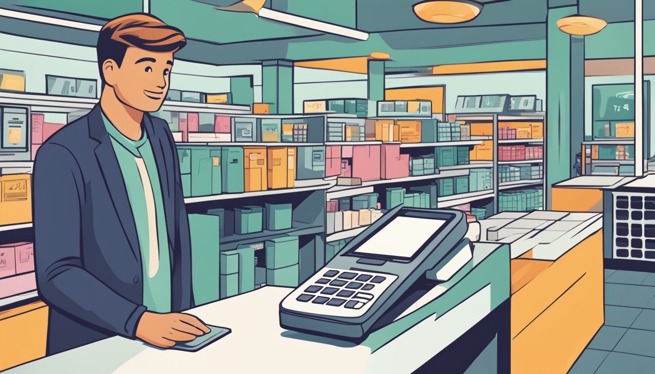 A customer selects "Pay Later" at checkout. An invoice is generated and payment is deferred until a later date