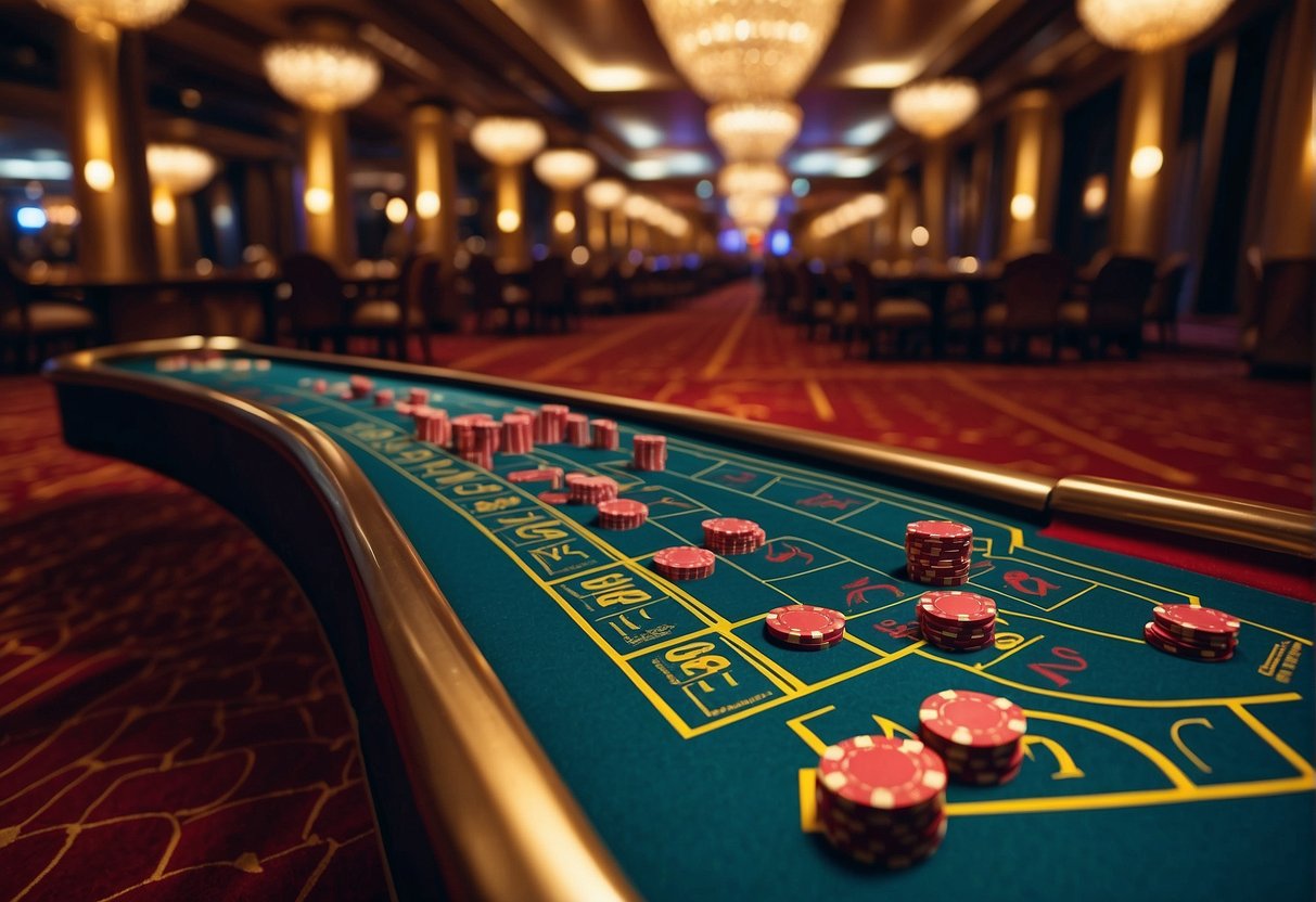 A VIP player surrounded by exclusive perks and rewards, with a red carpet leading to a luxurious online casino
