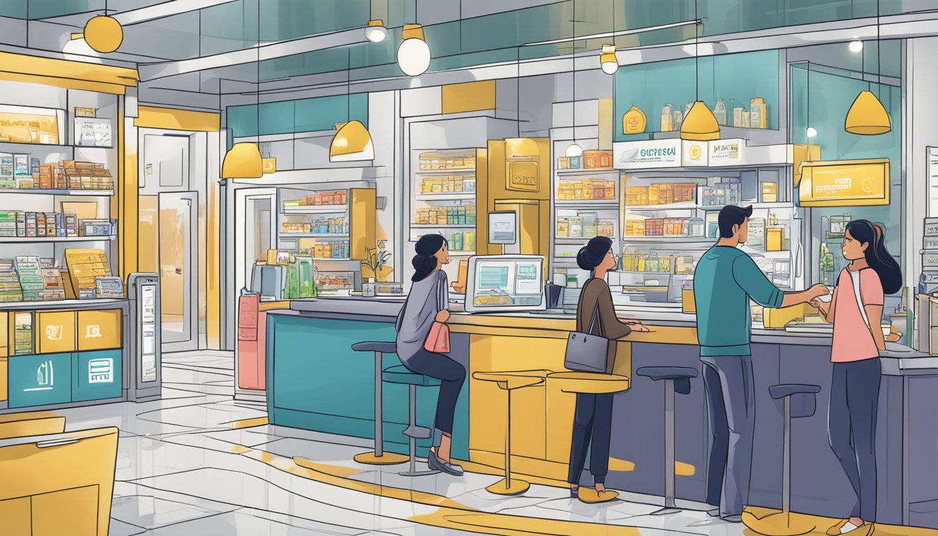 The POSB Everyday Card is shown with its key features highlighted, including cash rebates, contactless payments, and exclusive deals