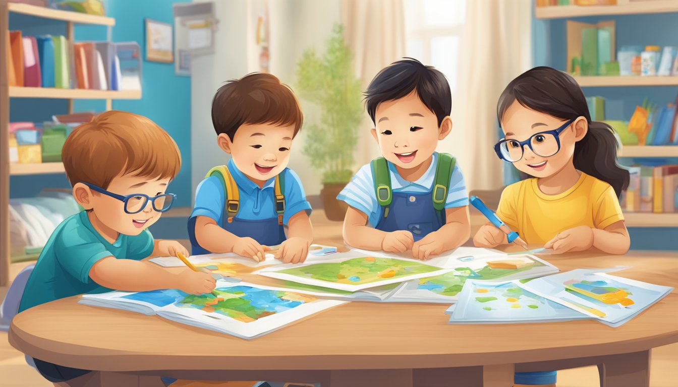 A child easily accesses a variety of activities and resources through the posbkids account in Singapore