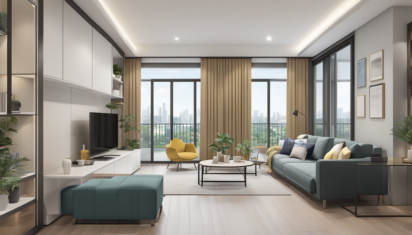 A resale flat in Singapore with a clear display of the minimum occupation period and eligibility regulations