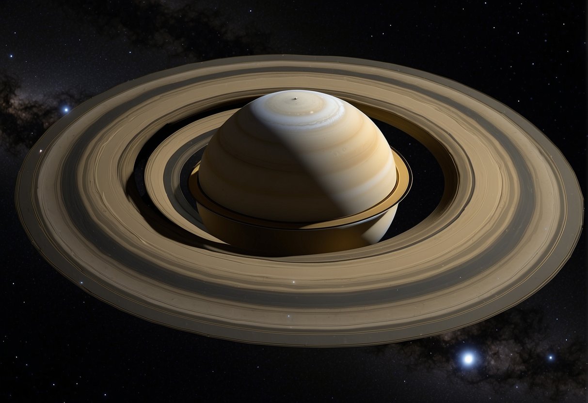 Cassini Mission The Cassini spacecraft orbits Saturn, capturing its majestic rings and moons in stunning detail