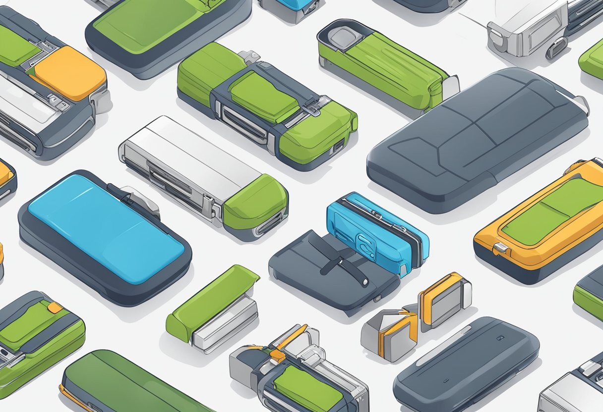 Adjusting usage behavior. Optimizing GPS tracker battery life in suitcase