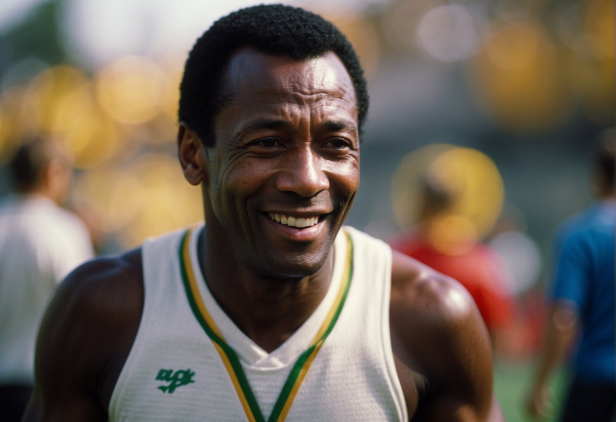 Pelé's personal health and wellness, showing a vibrant and active lifestyle