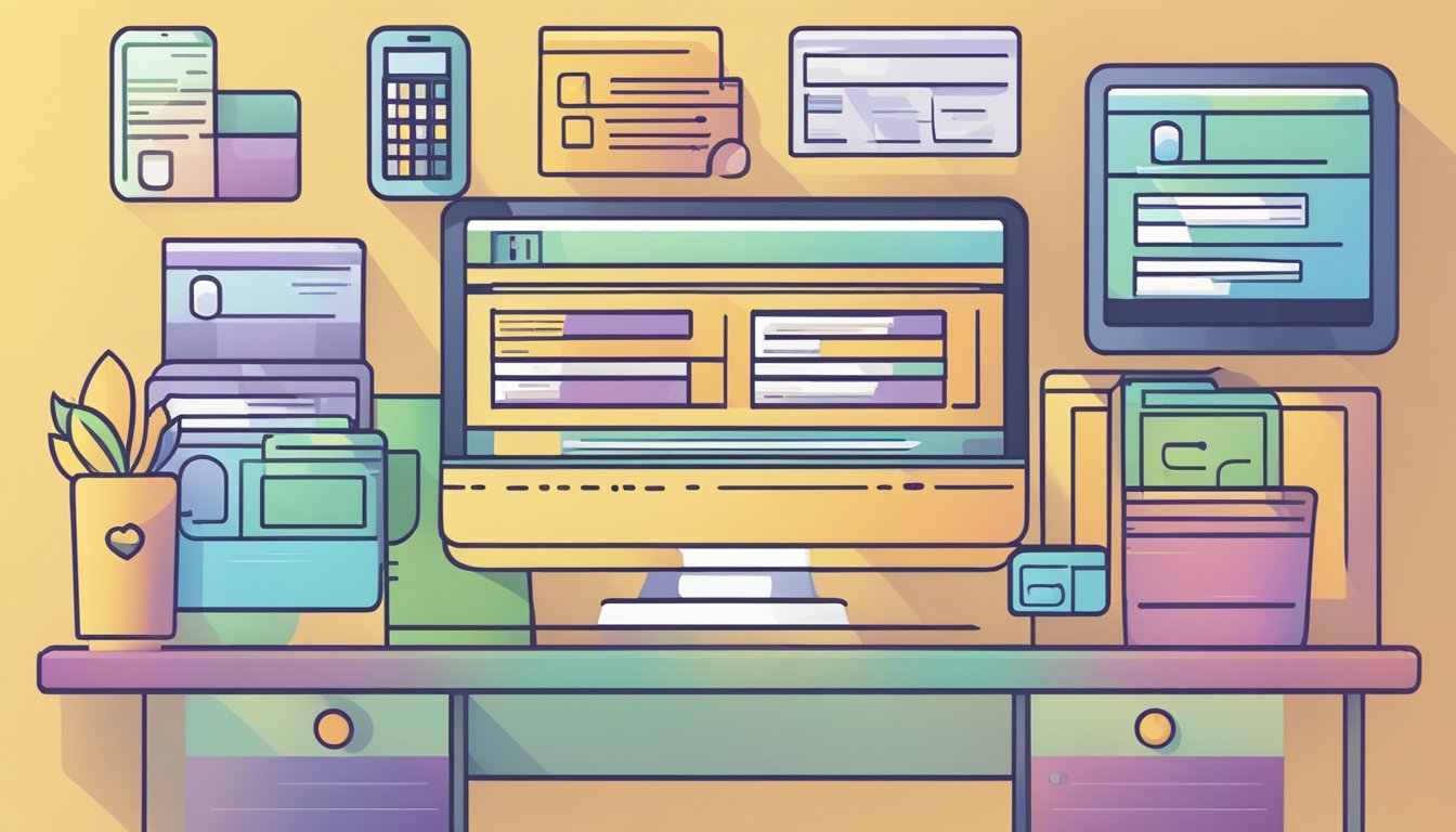 A computer screen displaying eSaver account next to other bank accounts