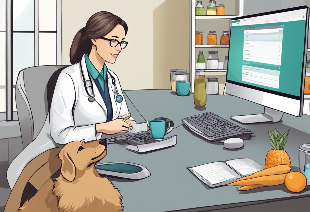 A veterinary nutritionist discusses online pet nutrition consulting