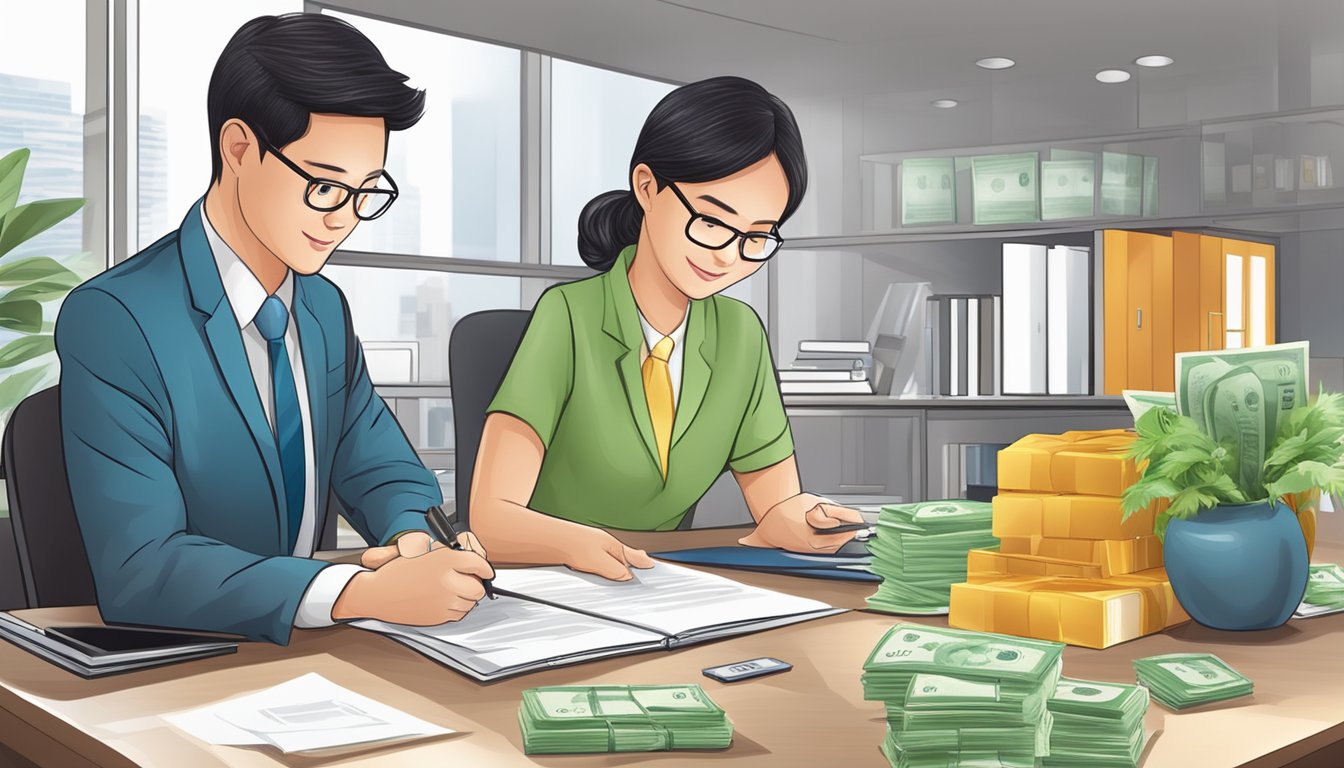 A licensed moneylender in Singapore offers various loan products and terms, following the laws and regulations