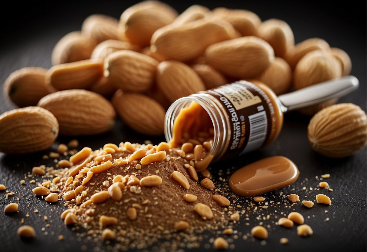 A hair with gum stuck in it, being removed with peanut butter and combed out