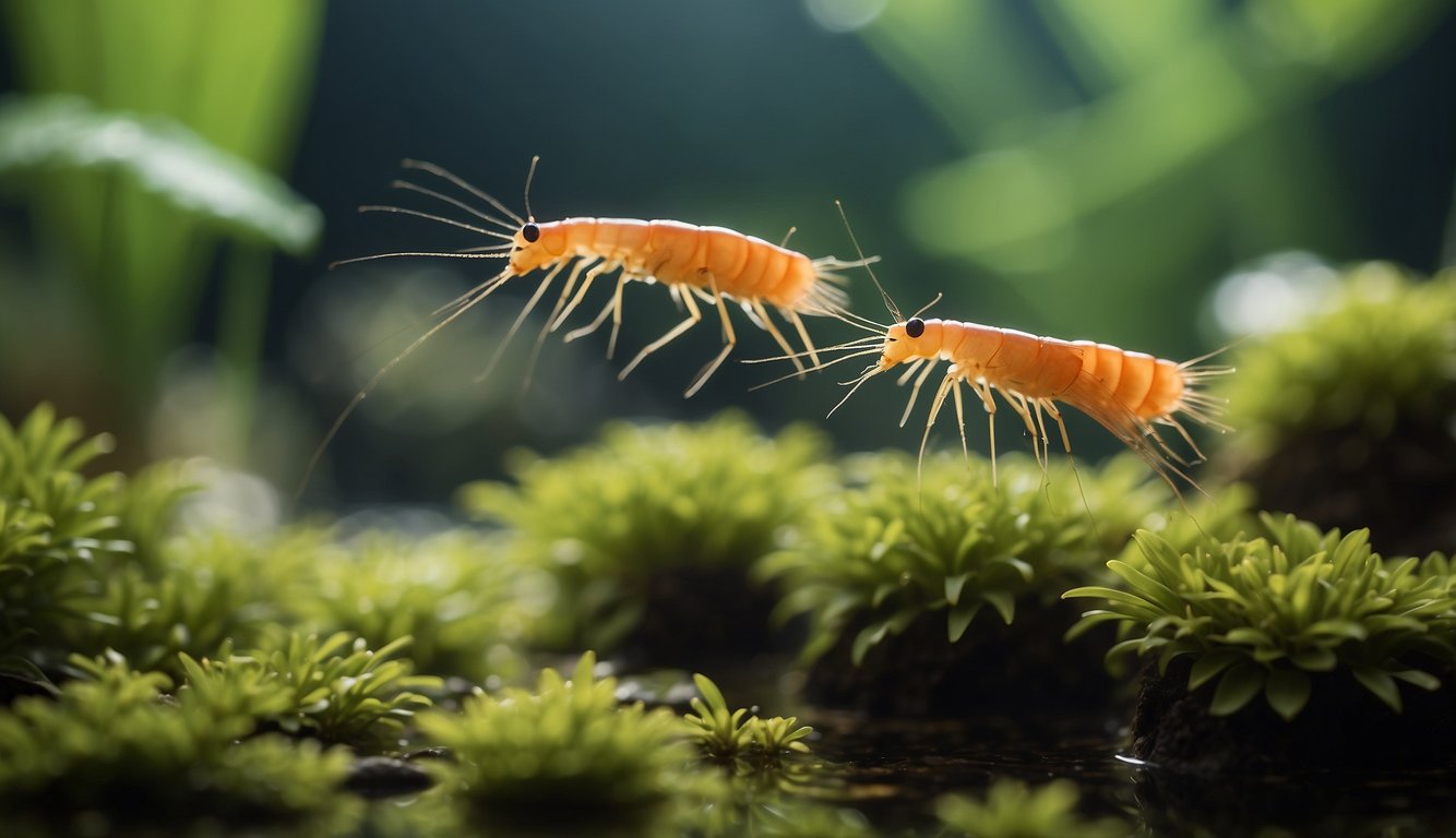 In a seasonal pool, fairy shrimps dance among aquatic plants, filtering algae and providing food for birds and other wildlife