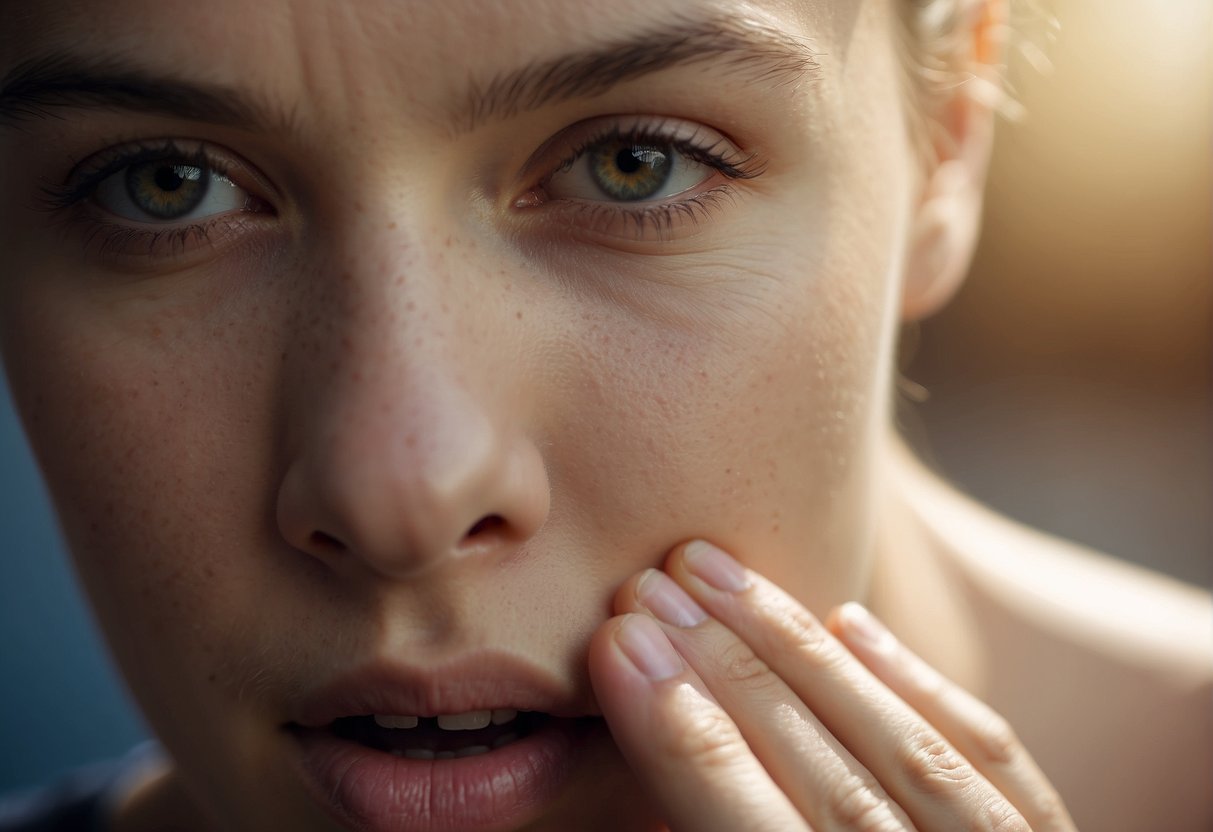 Skin feels itchy, needs scratching