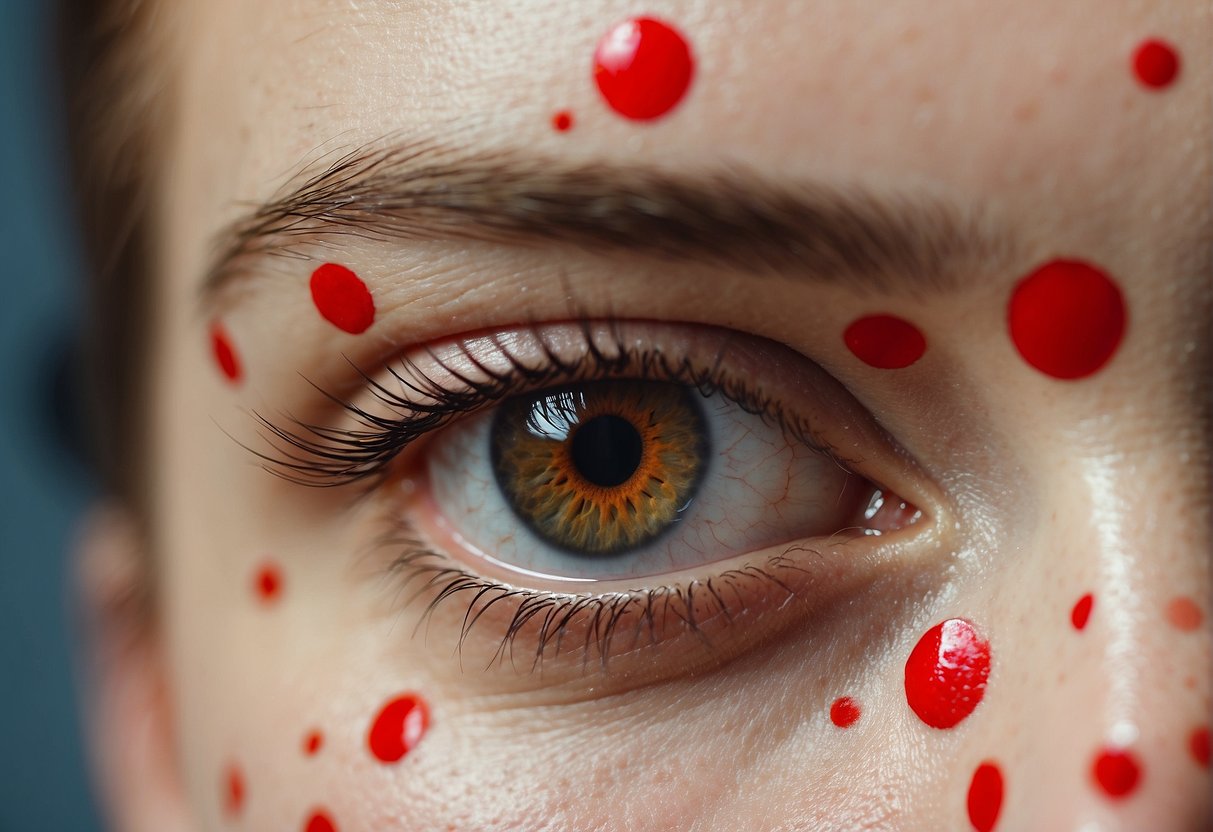 Red dots on skin, treatment and prevention