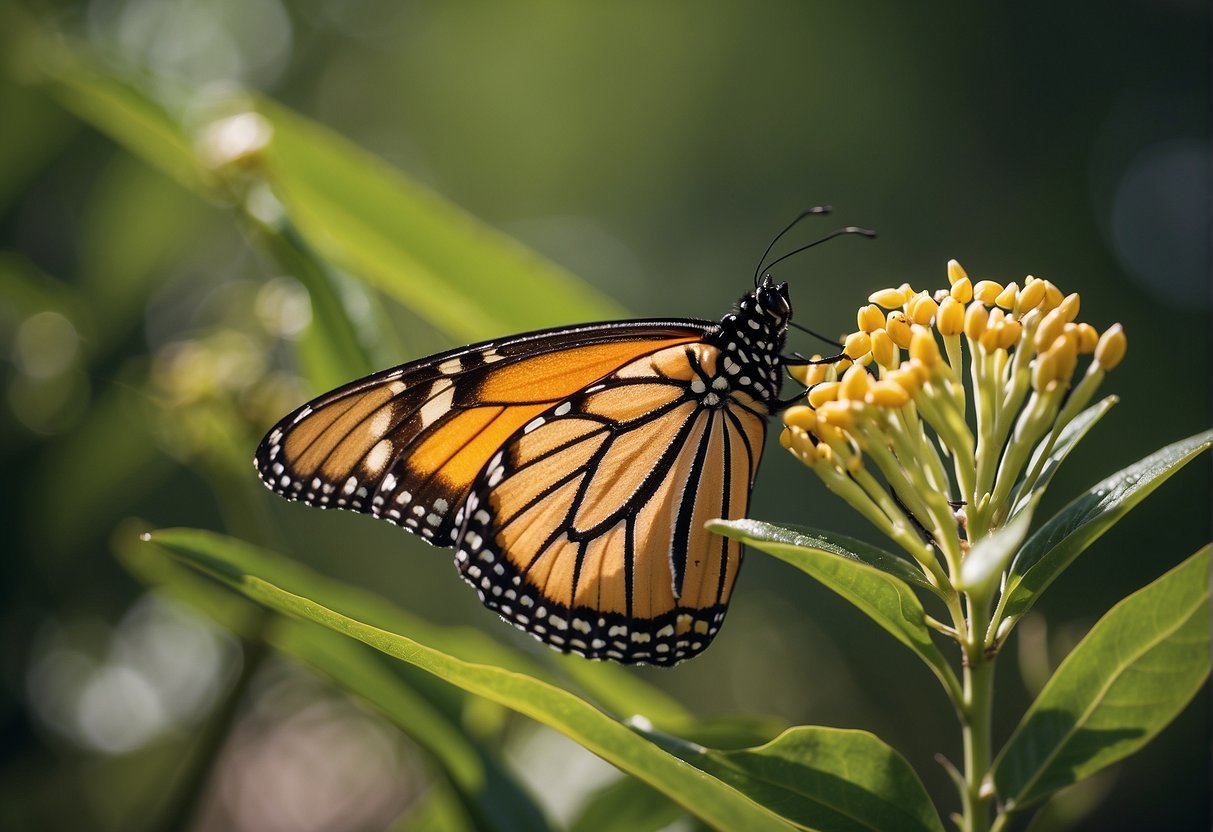 What Is the Role of Milkweed in a Monarch Butterfly's Life Cycle?