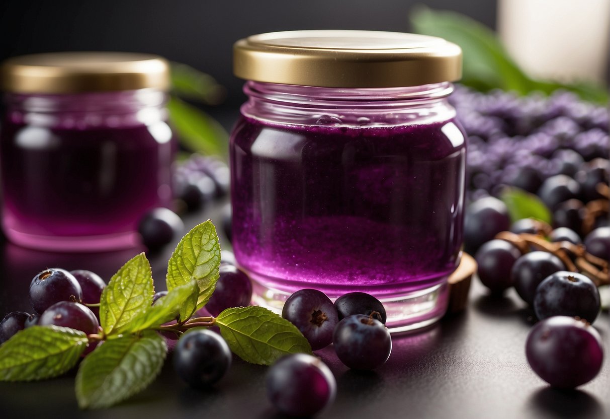 American beautyberry jelly tastes sweet and slightly tart, with a hint of floral notes. It can be used as a spread, topping, or glaze in various culinary applications