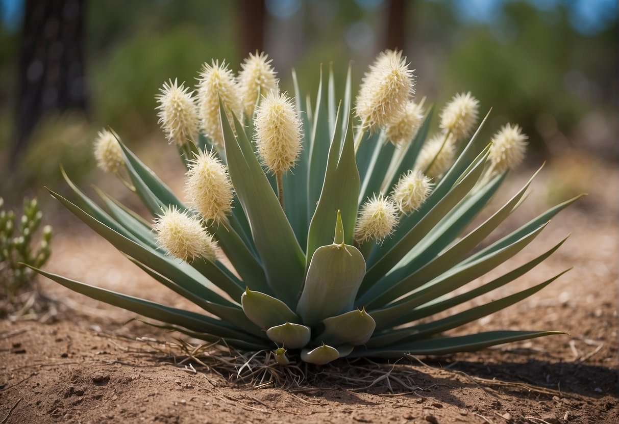 Wildlife use yucca plants for food, shelter, and nesting material
