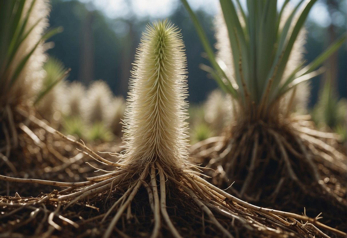 When Yucca Roots Sprout from the Top: Causes and Solutions When Yucca Roots Sprout from the Top: Causes and Solutions