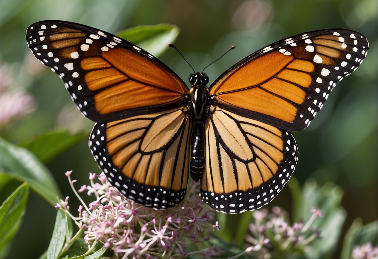 How Monarch Butterflies Avoid Poisoning from Cardenolide in Milkweed