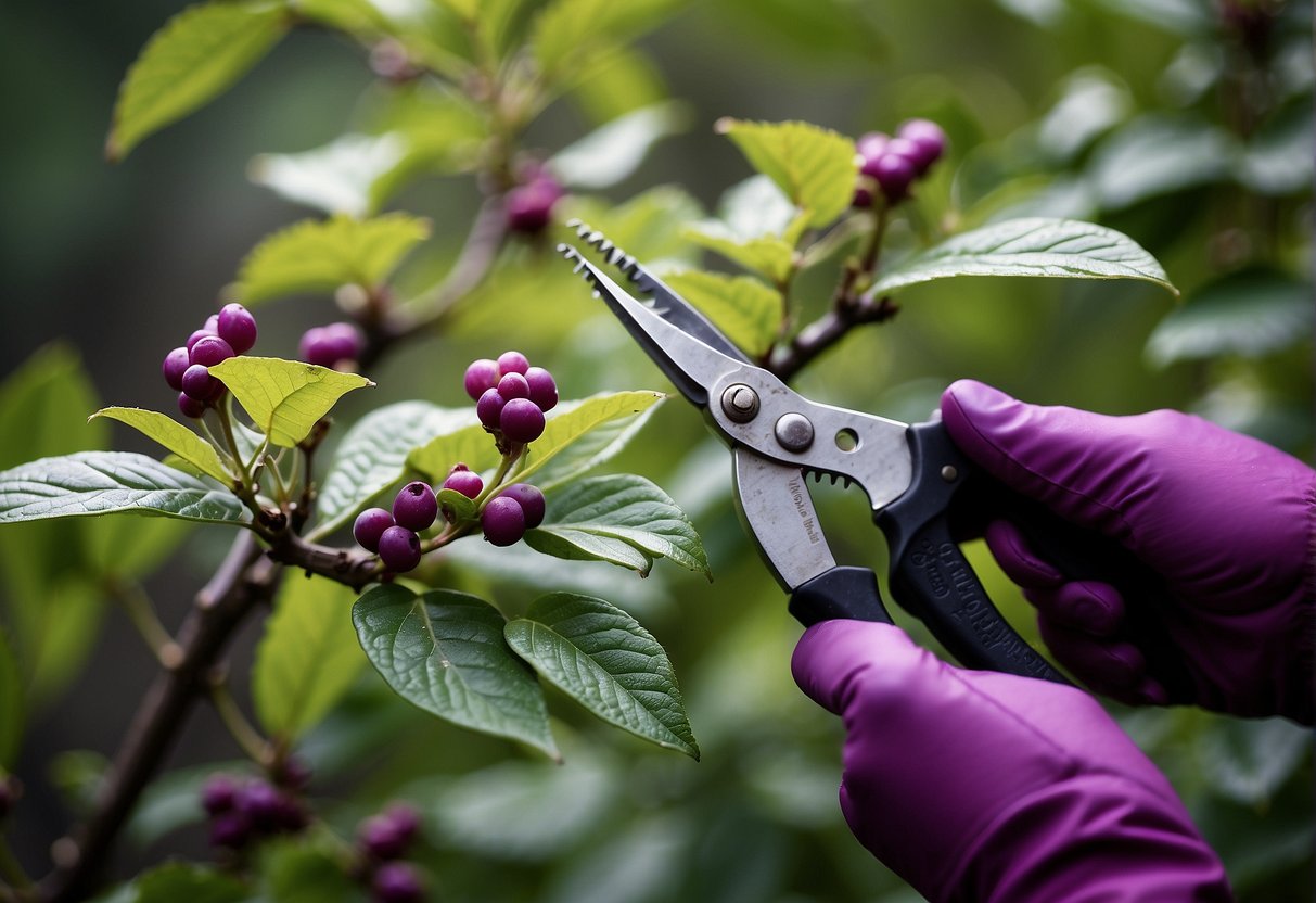 How to Prune Beautyberry Bush A StepbyStep Guide