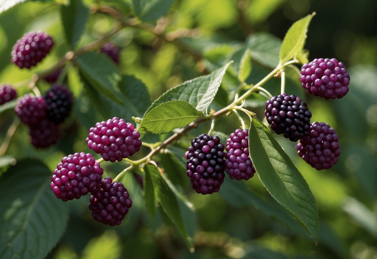 How Big Do Beautyberry Bushes Get: A Comprehensive Guide